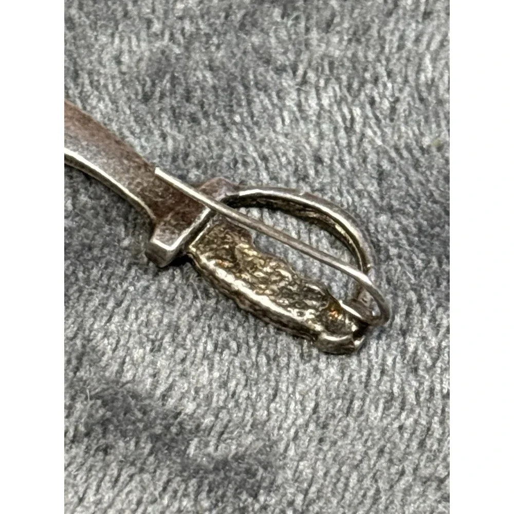 Vintage Sterling Silver 925 Dagger Single Earring Accessory Unique Medieval